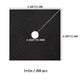 Nunalo black square tree weed barrier mat measuring 1 × 1 m with 8 cm center hole, 200-piece pack
