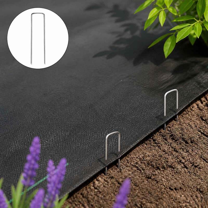 nunalo-u-shaped-staples-securing-weed-barrier-fabric